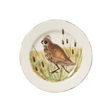 Wildlife Handmade Earthenware Salad/Dessert Plate
