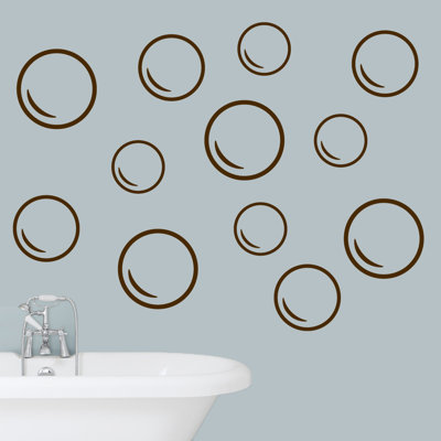Abstract Non-Wall Damaging Wall Decal