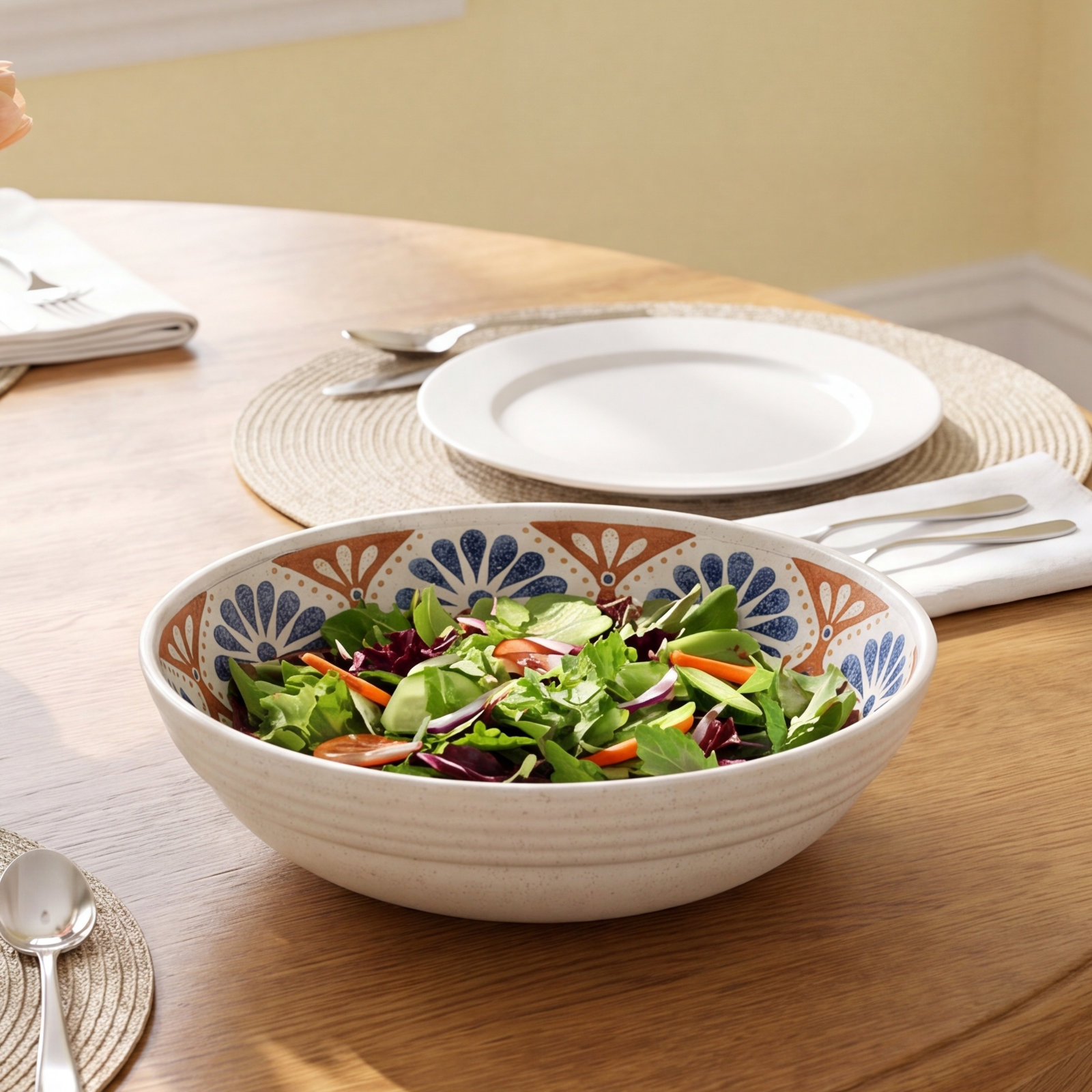 Bettina Melamine Serving Bowl