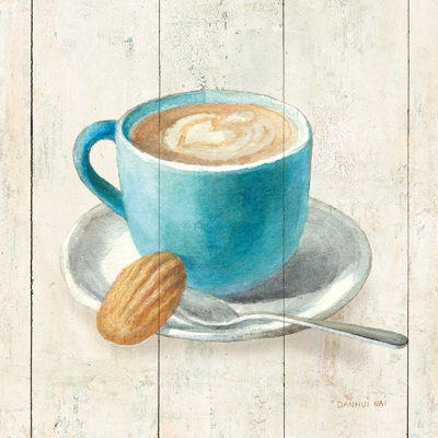 Wake Me Up Coffee I by Danhui Nai - Wrapped Canvas Painting