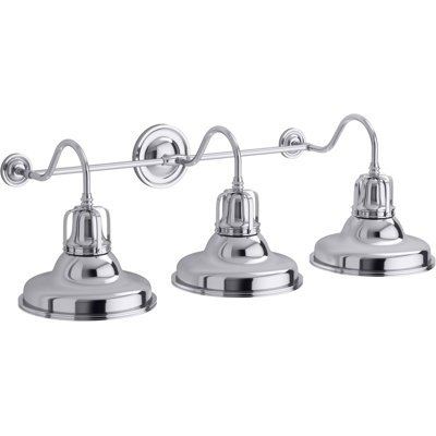 Hauksbee Three-Light Sconce
