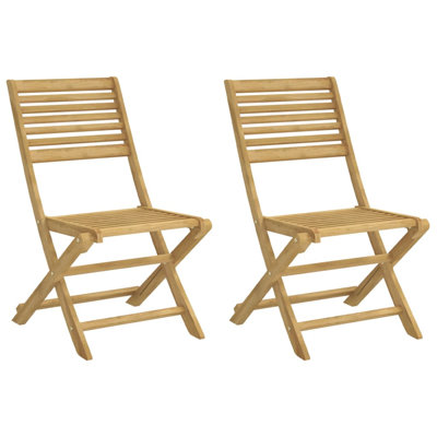 Spokane Solid Wood Accent Folding Chair Set