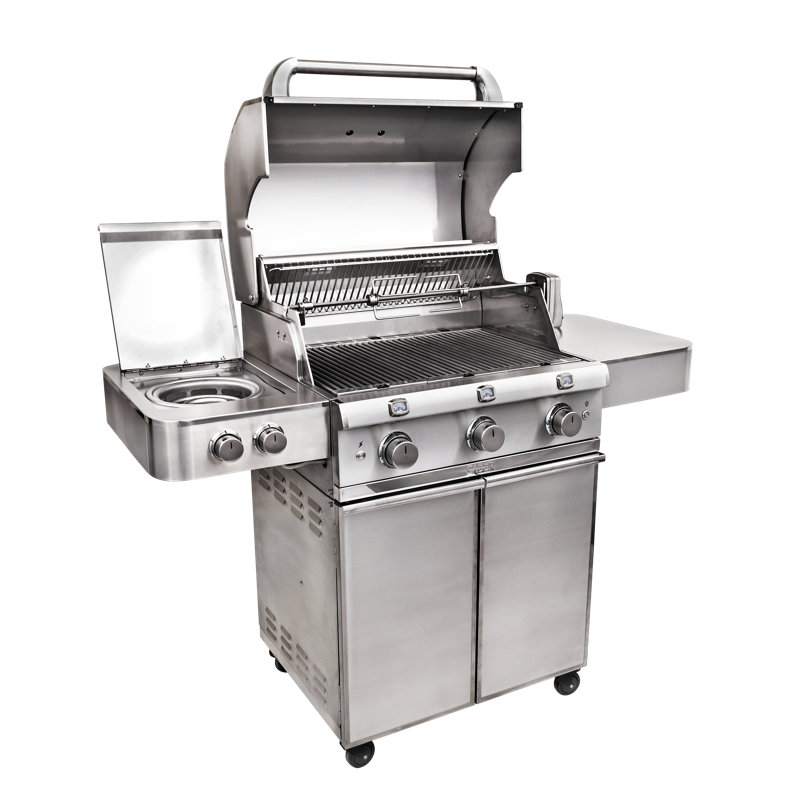 Barbecue au propane à 3 brûleurs avec armoire Sabre