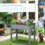 Lit de jardin surélevé avec pieds 34 po x 18 po x 30 po, boîte à fleurs en bois gris foncé - auto-drainant pour herbes, légumes, fleurs dans la cour, patio, balcon 34 po x 18 po x 30 po Balcon: Veggies,