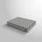 Darnita Geometric Polyester Pet Bed-1612870588