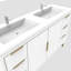 Ensemble de meuble-lavabo double 60 po