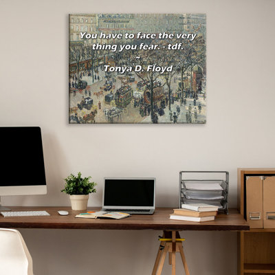 Astoria Grand Gallery Wrapped Canvas By Robert Pattinson: "Our fingerprints don’t fade from the lives