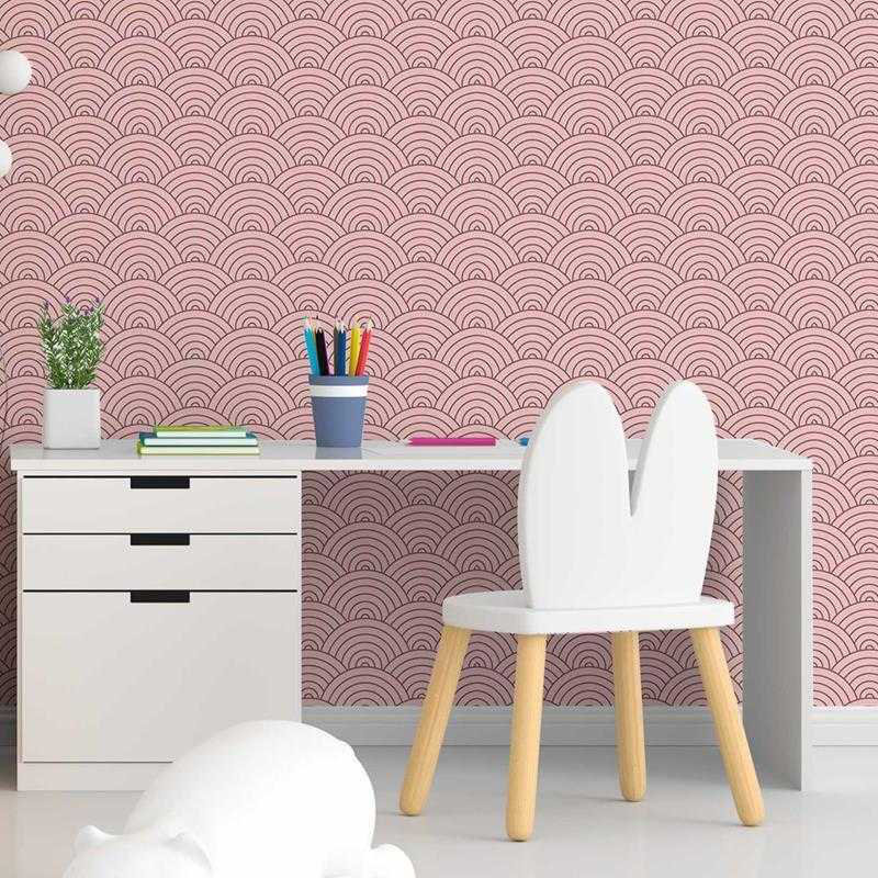 Rouleau de papier peint adhésif doux L 126 po x l 24 po