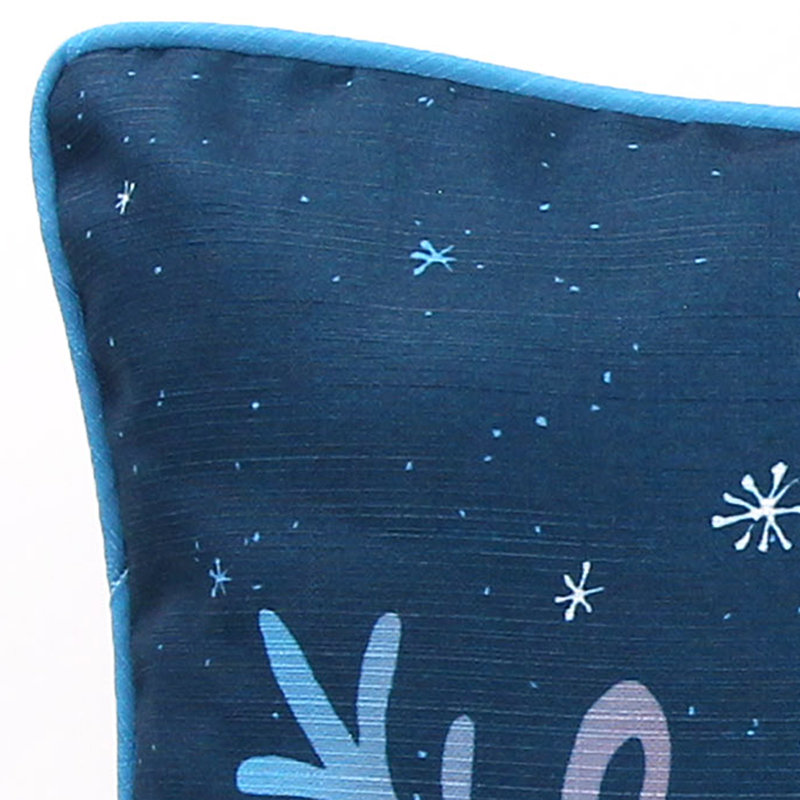18" x 18" Indoor Throw Pillow, Let It Snow