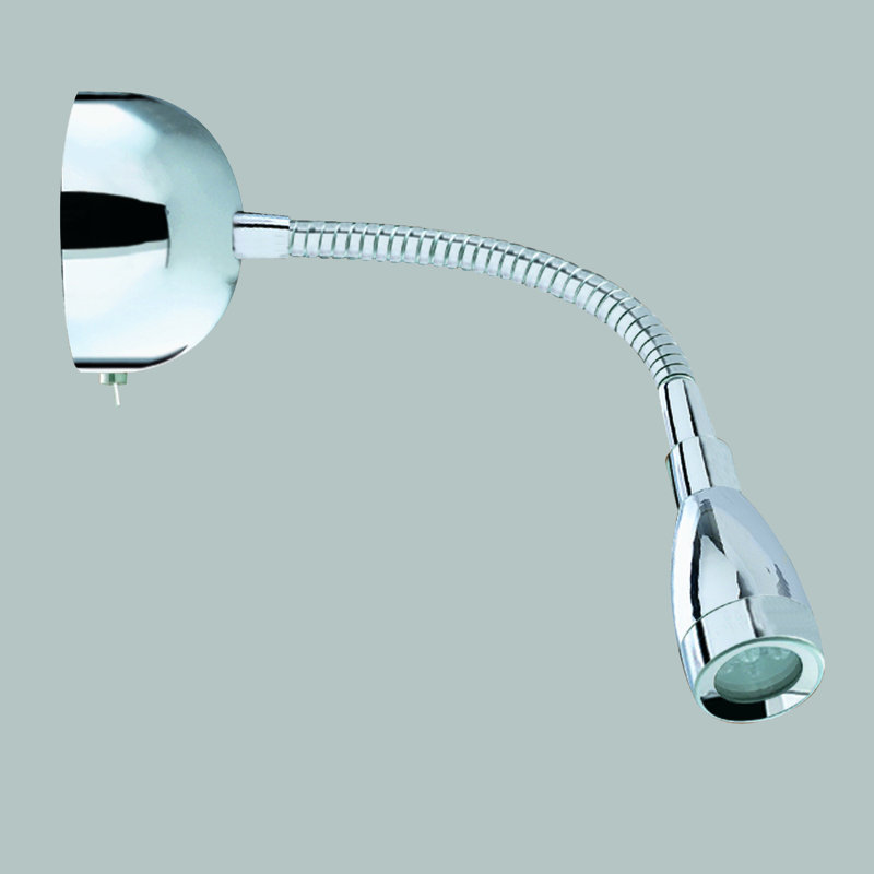 Benavides Mild Steel LED Spotlight, Chrome