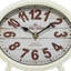 Horloge noire en métal