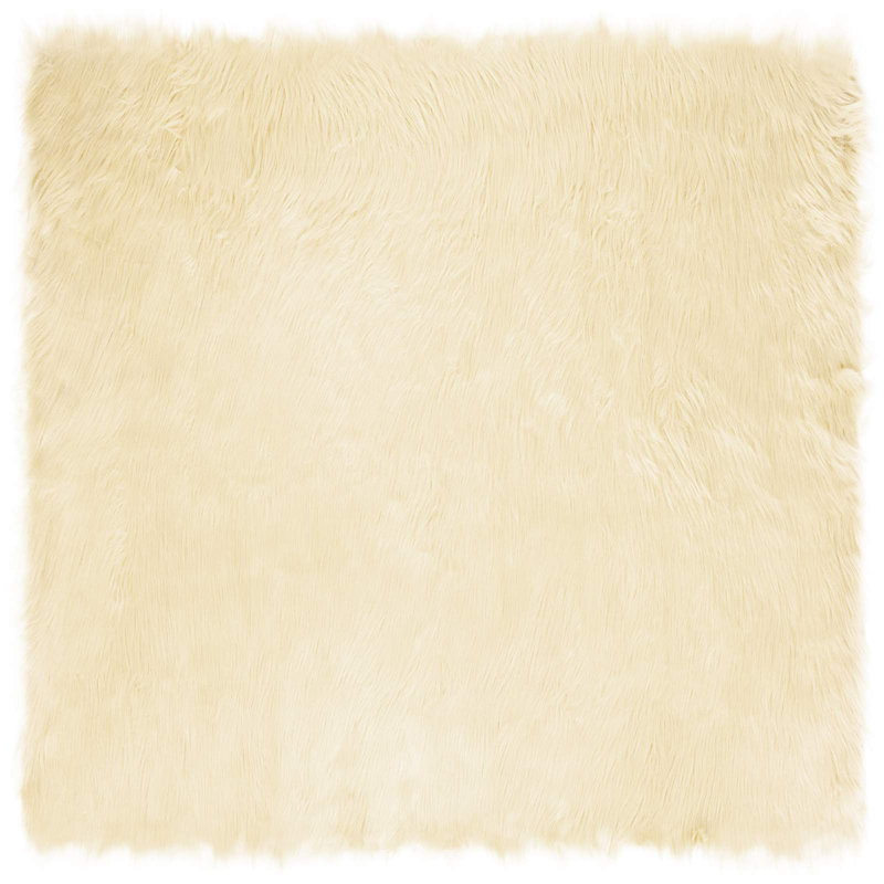Solid Colour Standard Area Rug, Square 120 cm