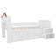 Lit mezzanine bas avec lumières DEL-1522369051