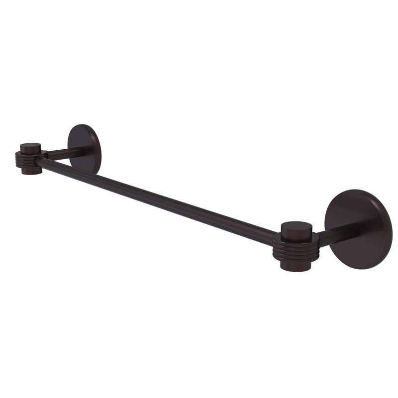 Barre à serviettes murale 36" Satellite Orbit One, Bronze antique, H 3 po x l 26,5 po x P 3,9 po