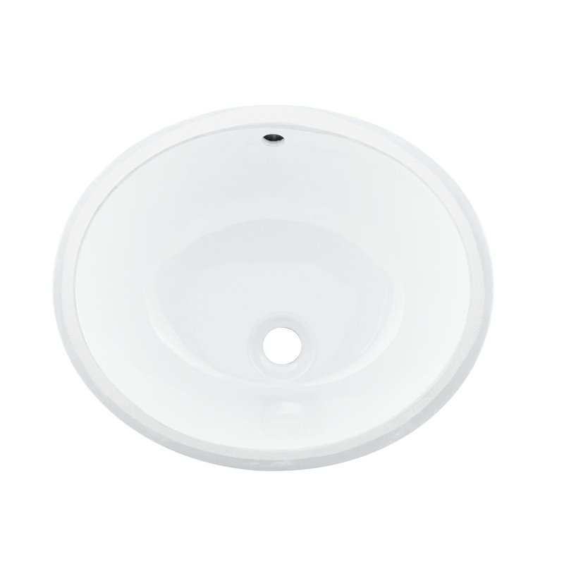 DAX Bathroom Sink, White