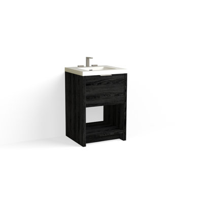 Vista 24" W Freestanding Single Bathroom Vanity