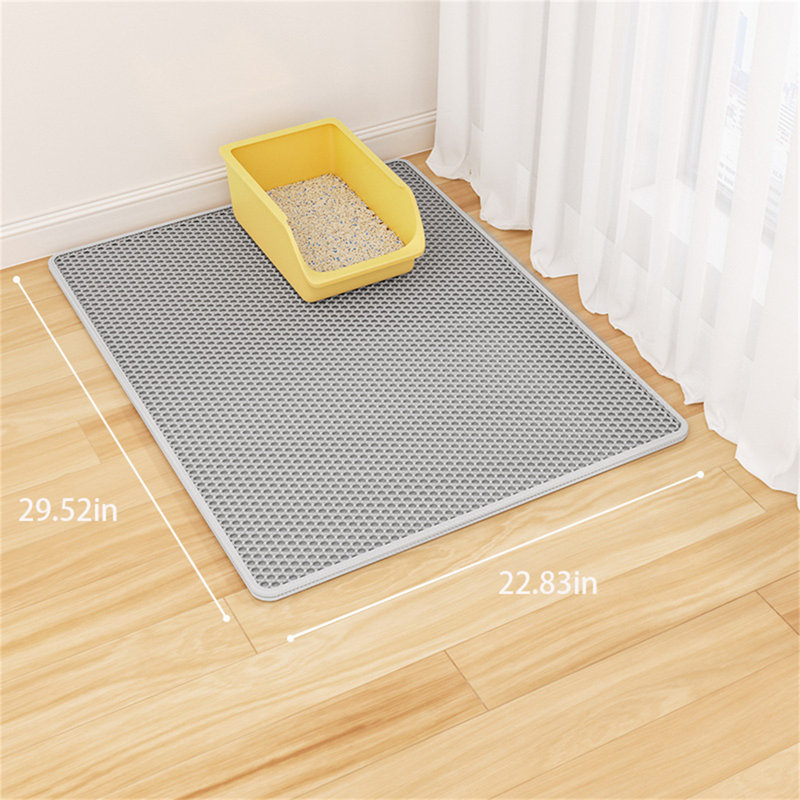 Tapis de fumier à double couche, H 0,3 po x l 29,52 po x P 22,83 po