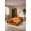 Canapé modulaire en velours Terracotta-1068160276