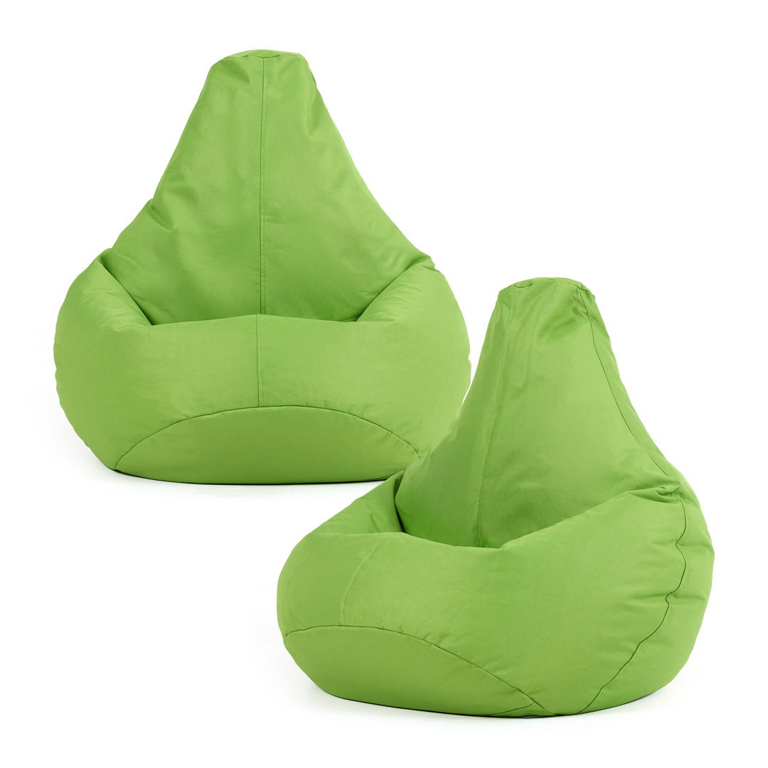 Bean Bag Bazaar Kids Dalton Water-Resistant High Back Recliner Bean Bag