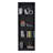 Cedarbrook Manufactured Wood Wall Bookcase with Open Shelves, Modern Display Storage Shelf for Home Office and Living Room 