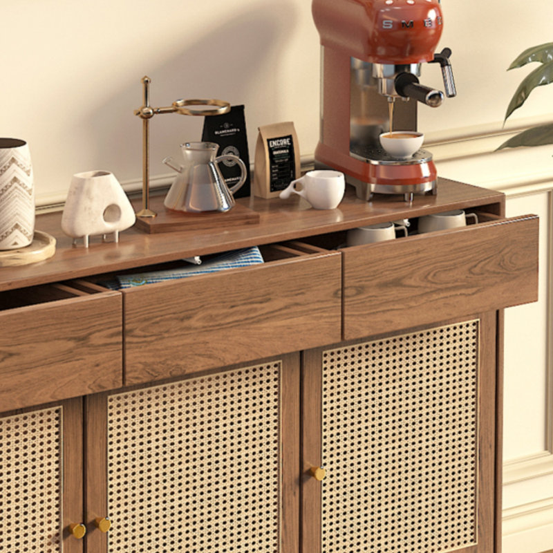 Buffets Simple Modern Home, H 35,43 po x l 62,99 po x P 15,75 po