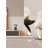 Cream Nesting Coffee Table Set - 2-Tier Round Side Tables for Small Space, Modern Two-Tone Minimalist End Table Set for Living Room or Bedroom