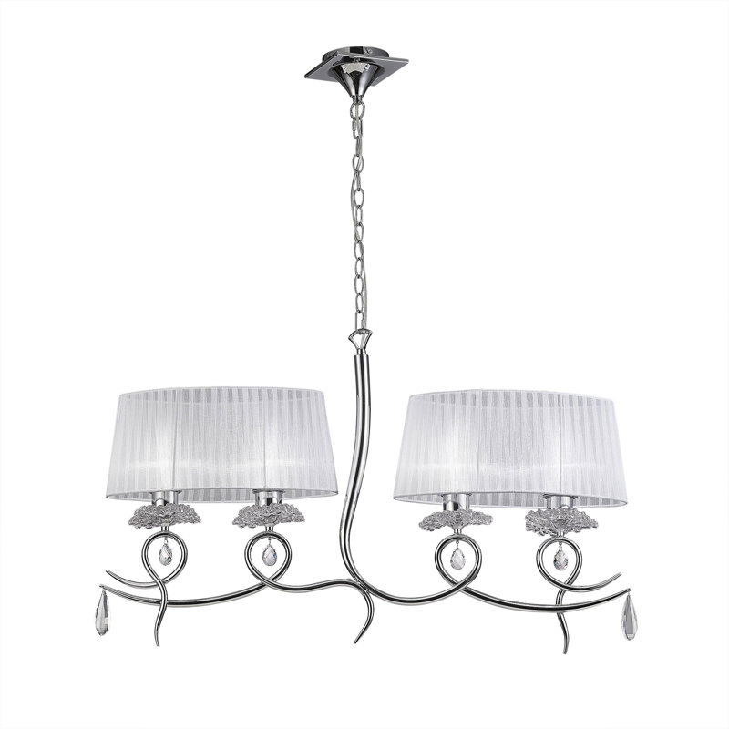 4 - Light Shaded Chandelier