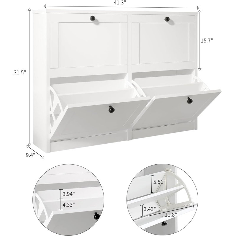 Self Standing Shoe Cabinet