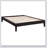 Redmond Cappuccino Eastern King Platform Bed