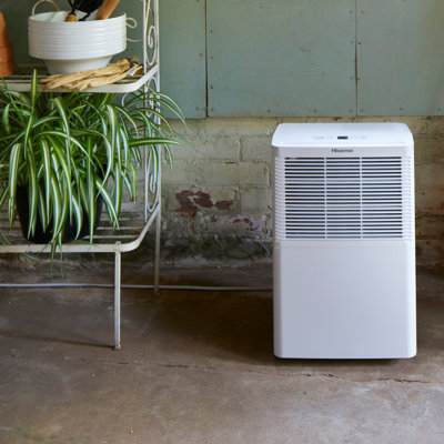 Hisense 25 Pint Dehumidifier White