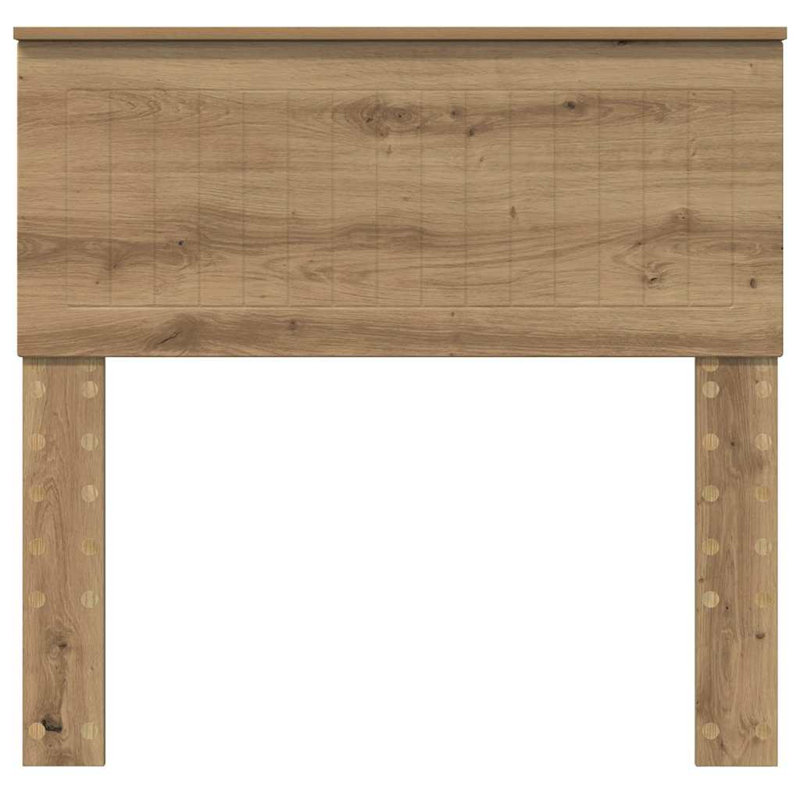 Panel Headboard, European Single (90 x 200 cm), Artisan Oak
