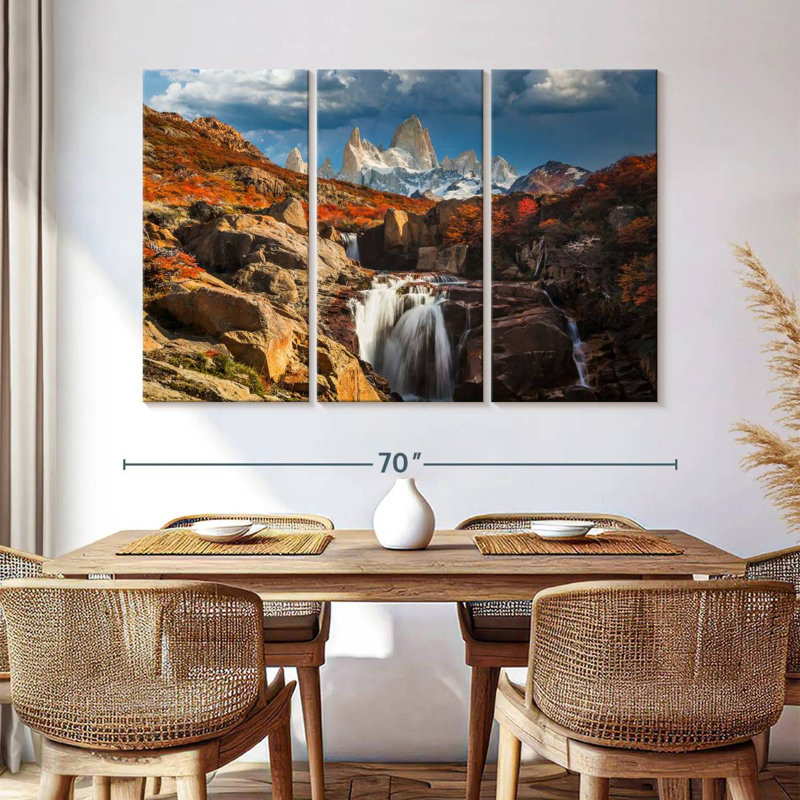 Alvord Mont Fitz Roy en automne, H 42 po x l 65 po