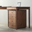 Ensemble de bureau et de chaises de style nordique minimaliste