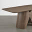 Ensemble de salle à manger 7 pièces en bois avec chaises en rotin-133210704
