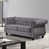 Velours gris velours