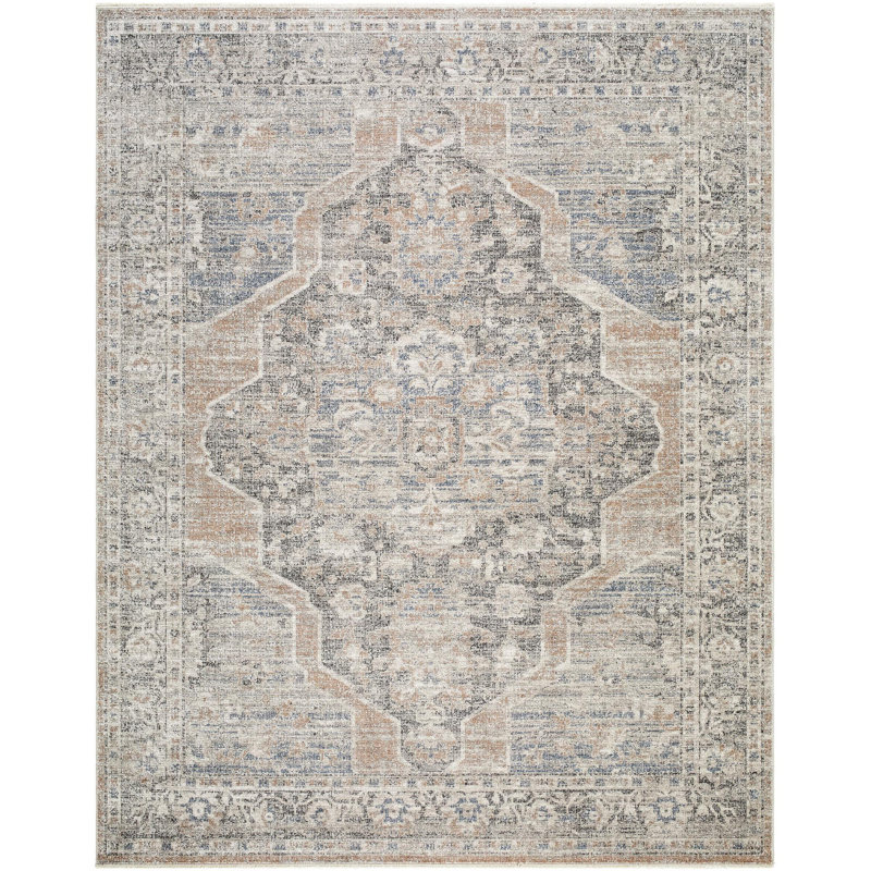 Galey Alix x Livabliss Maria Elena IV Indoor Machine Woven Area Rug, Rectangle 6'4" x 9'