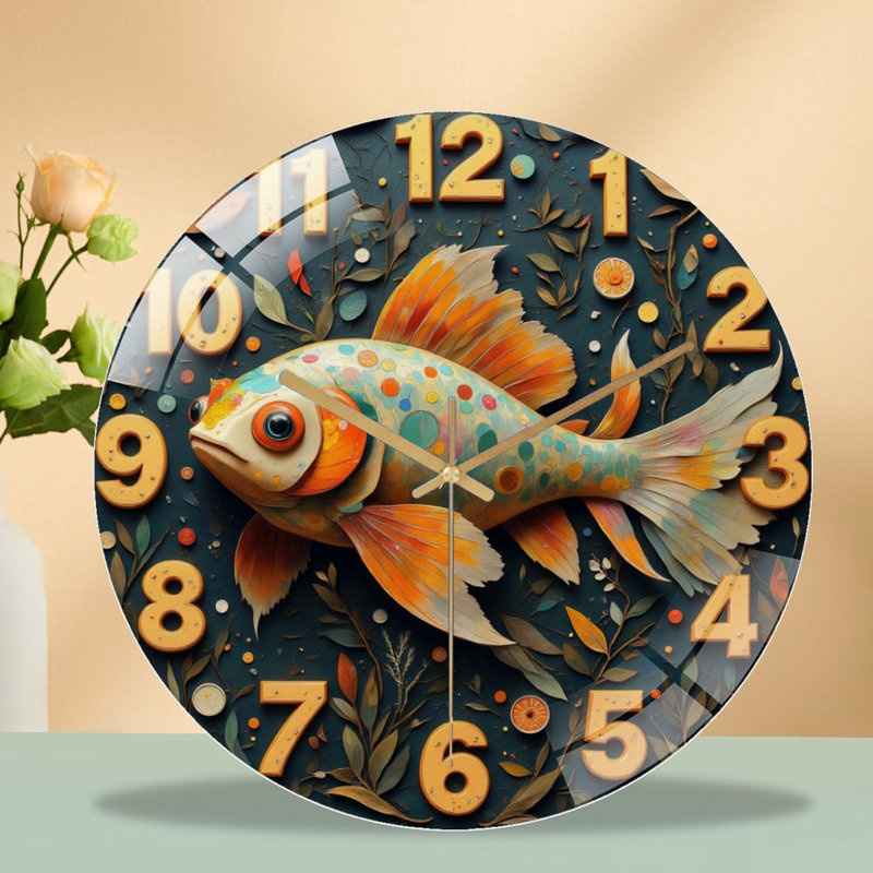 Horloge murale 12 po