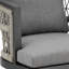 Tabouret d'extérieur en métal avec coussin Harleigh-1415983897