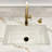 Eden 31" Crisp White Fireclay Undermount Single Bowl Kitchen Sink-132399016-132399012