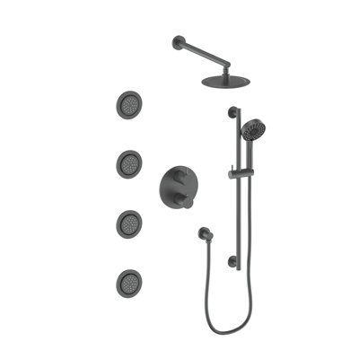 Complete Shower System with Rough-in Valve