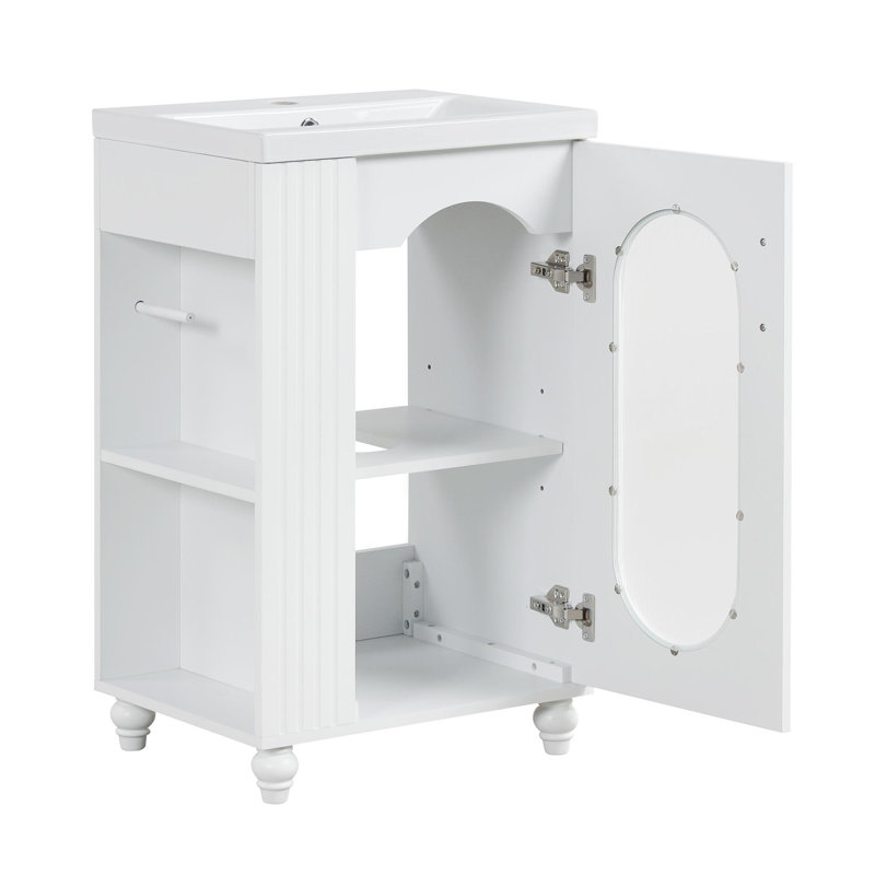 Meuble-lavabo simple 20 po avec lavabo