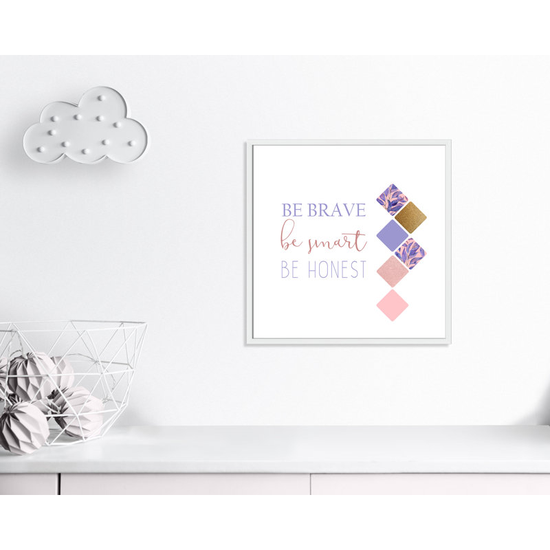 Soyez solide 2, H 27,5 po x l 27,5 po x P 1,19 po, Encadré de boîte blanc