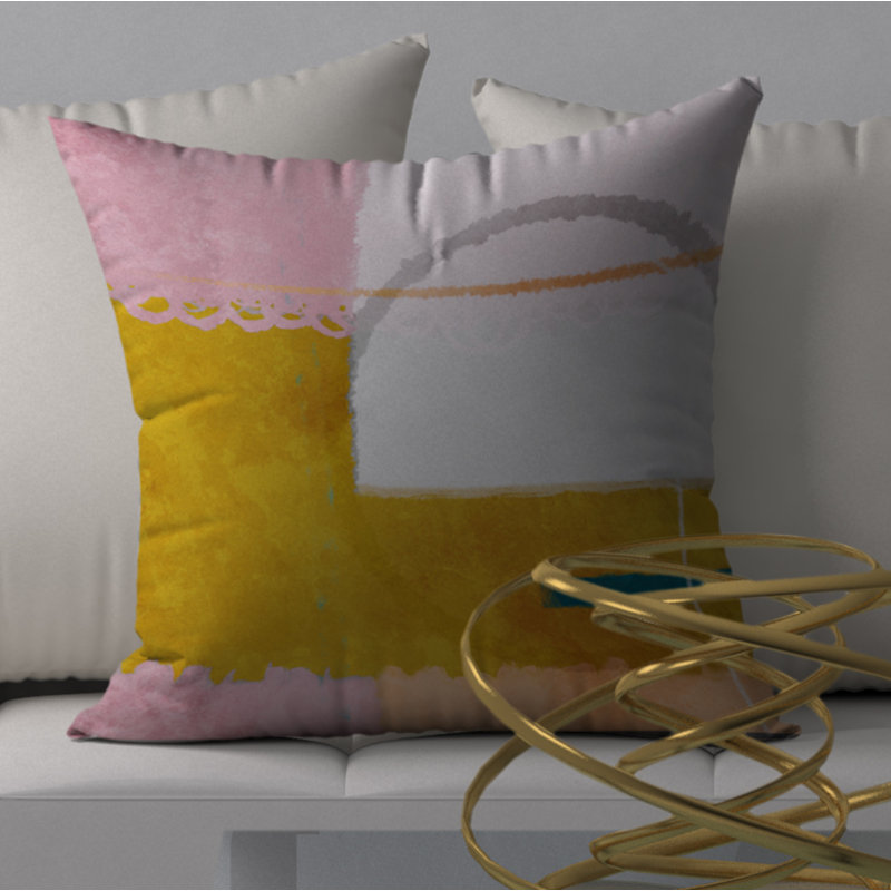 Reversible Throw Pillow, 18" x 18"
