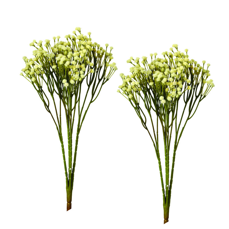 Buisson en plastique 15 po Gypsophila, Crème
