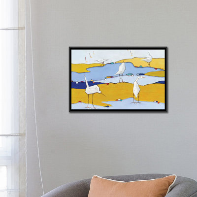 " Marsh Egrets VI " by Phyllis Adams