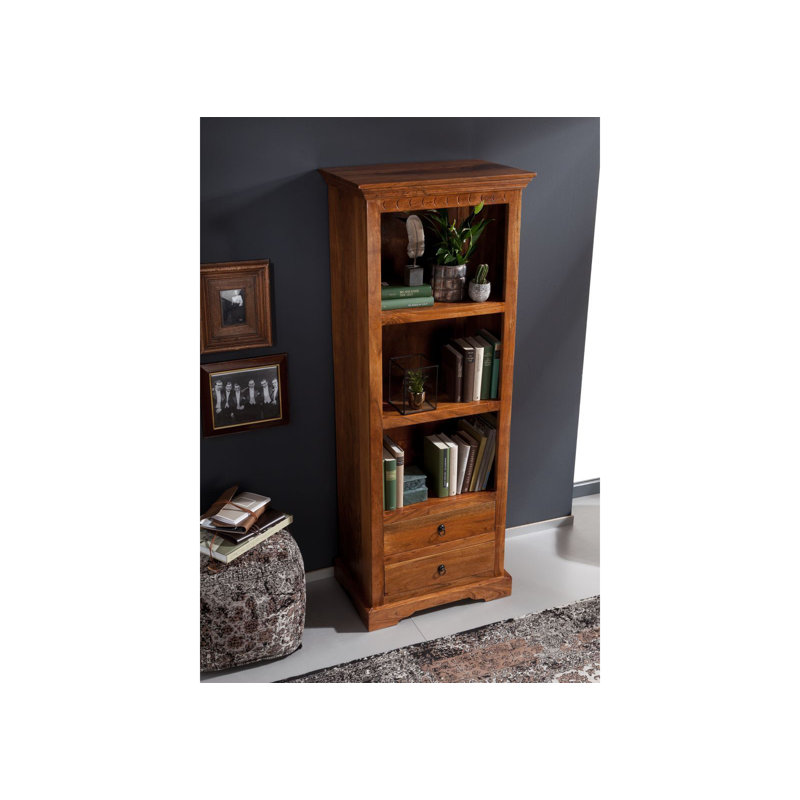 Oxford 178cm H x 68cm W Solid Wood Standard Bookcase