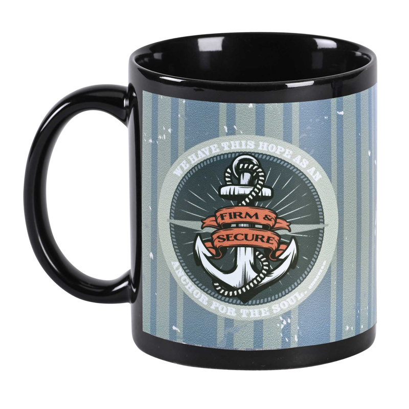 Black Mug Anchor We Have This Hope