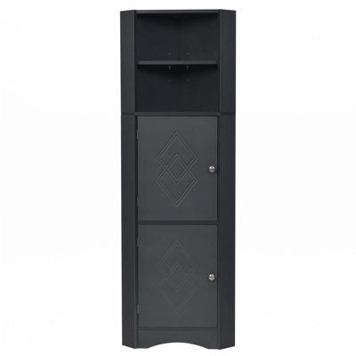 Grande armoire de coin pour salle de bain