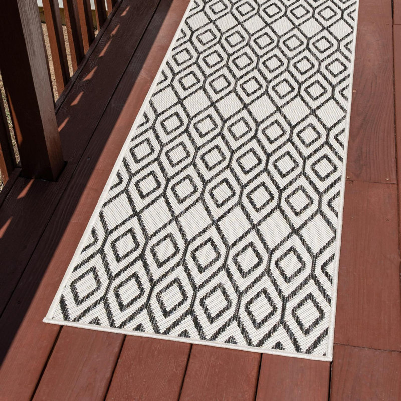 Felica Turks and Caicos Indoor/Outdoor Rug, Runner 2' x 6'1"