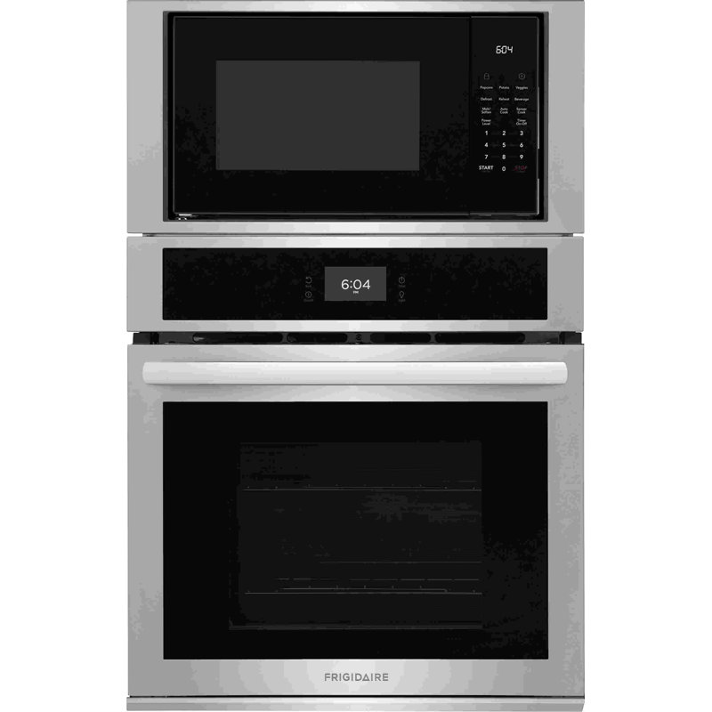 Frigidaire 27" Electric Wall Oven/Microwave Combination, Stainless Steel